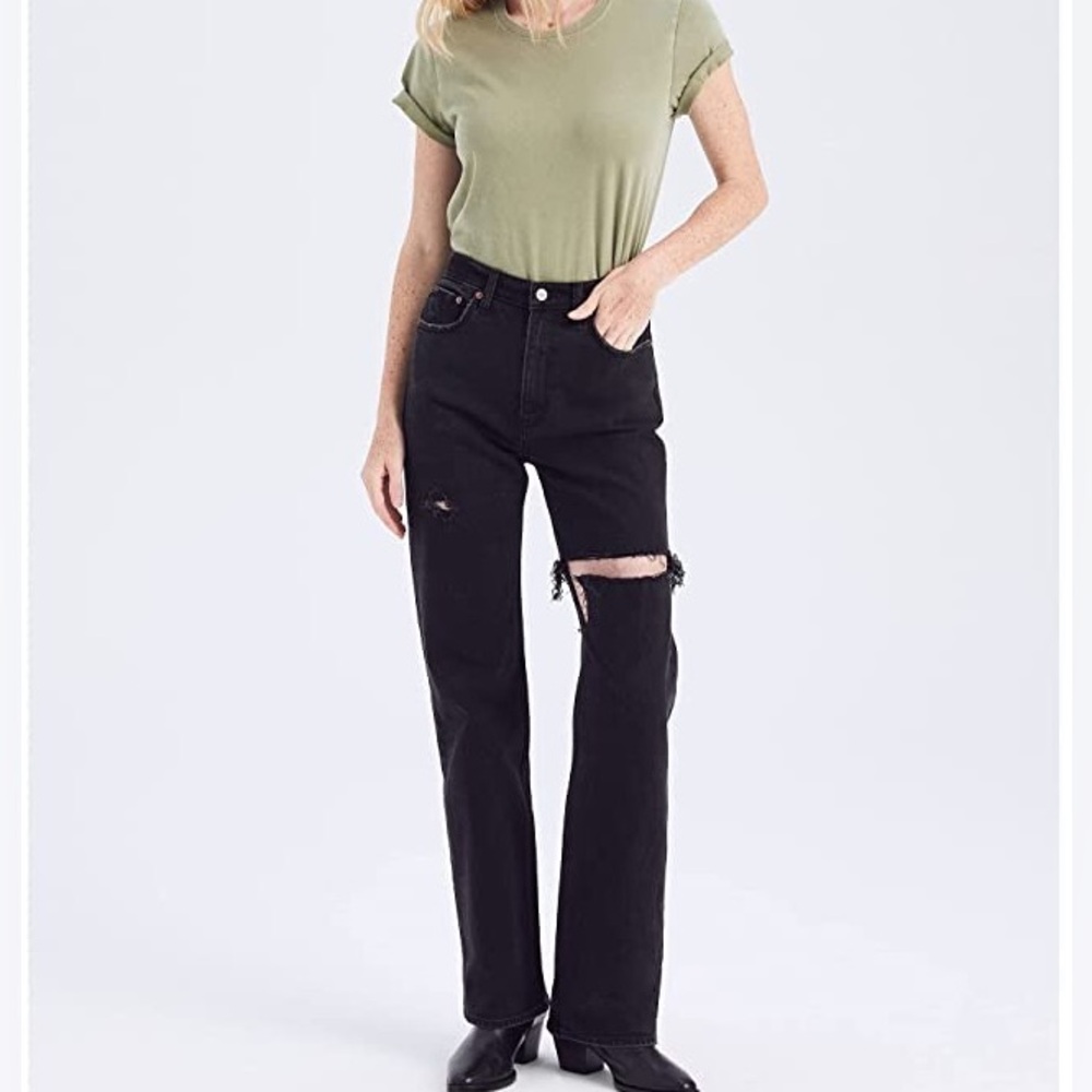 ABERCROMBIE &FITCH 90s RELAXED HIGH RISE JEANS